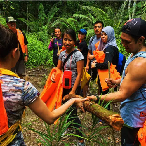 Borneo Warriors at Sumbiling Eco Village